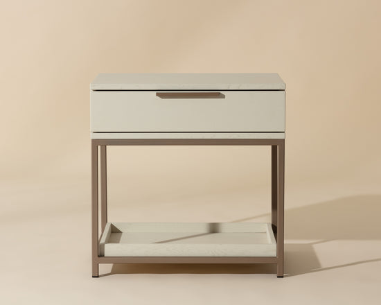 Rebel Nightstand Small  Champagne Gold