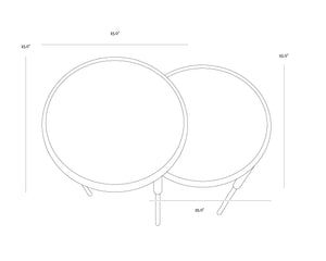 Kyrie Nesting End Tables (Set Of 2)