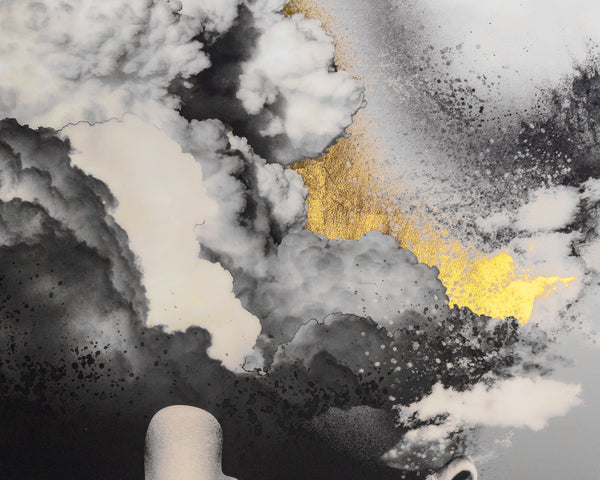 Beautiful Mind  40" X 60"  Black Frame