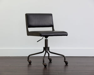 Davis Office Chair  Dark Bronze
