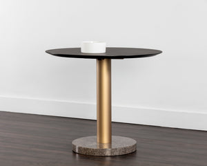 Monaco Bistro Table  Gold - 35.5"