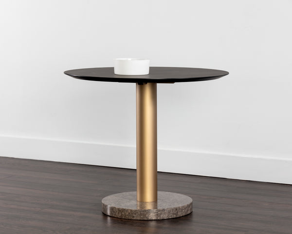 Monaco Bistro Table  Gold - 35.5"