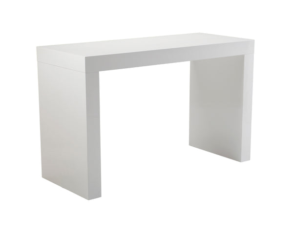 Faro Counter Table High Gloss White