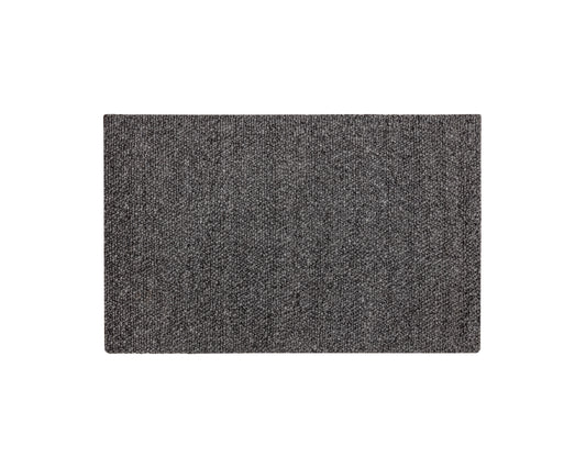 Umea Handwoven Rug  Black  5' X 8'