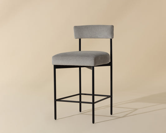 Seneca Counter Stool  Black