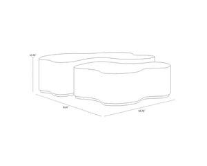 Boise Nesting Coffee Tables (Set Of 2)