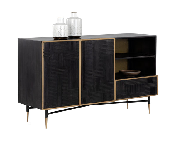 Markwood Sideboard  Brass