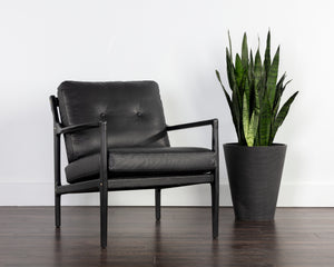 Gilmore Lounge Chair  Black