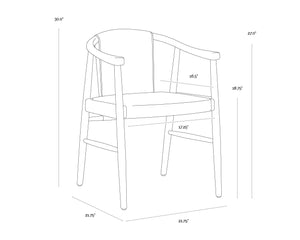Aran Dining Armchair