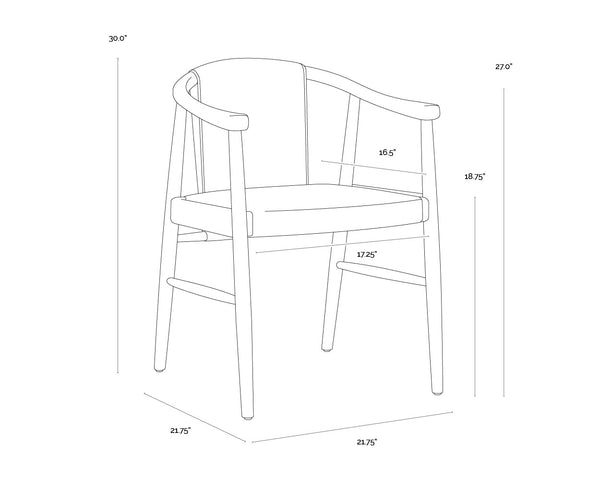 Aran Dining Armchair