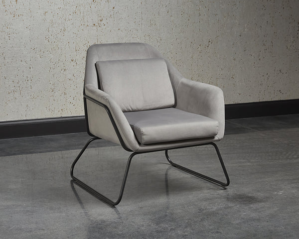 Watts Lounge Chair  Black