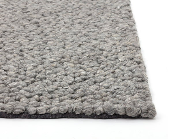 Umea Handwoven Rug  Silver  8' X 10'