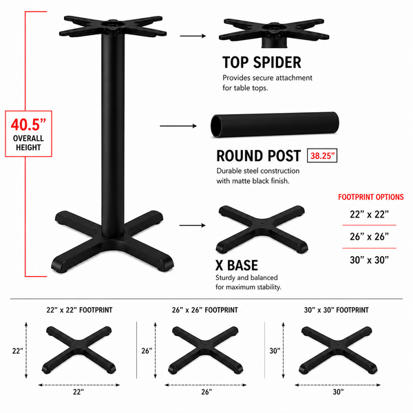 X-TABLE BASE