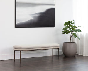 Koffi Bench  Dark Bronze