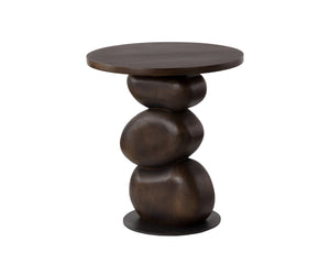 Paplo End Table Medium Brown