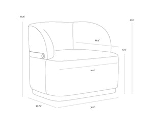 Brinda Swivel Lounge Chair