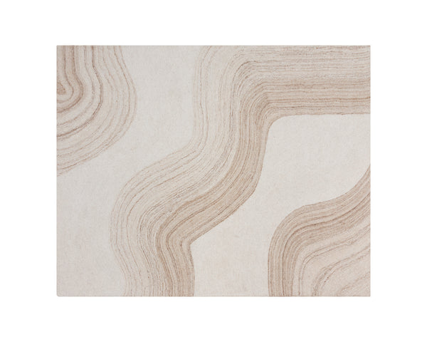 Sanibel Handtufted Rug  Ivory / Beige  8' X 10'