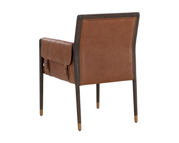 Mauti Dining Armchair  Brown