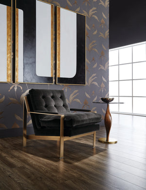 The Path (Set Of 3)  30" X 60"  Gold Floater Frame