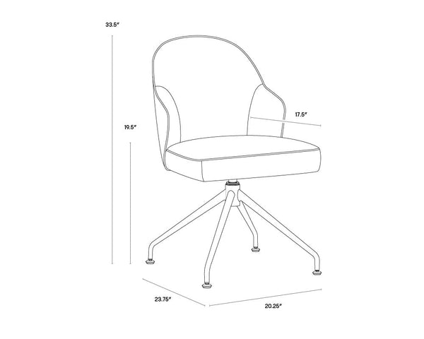 Bretta Swivel Dining Chair