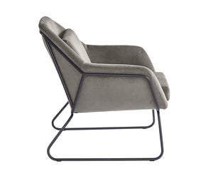Watts Lounge Chair  Black