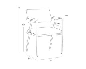 Ventouz Dining Armchair