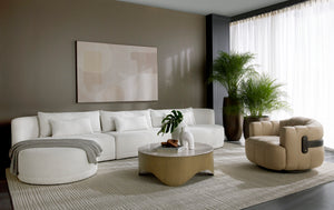 Smooth Operator  72" X 48"  Light Brown Floater Frame