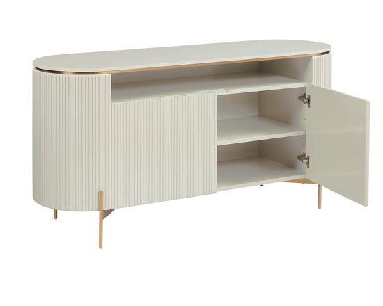 Paloma Sideboard High Gloss Cream