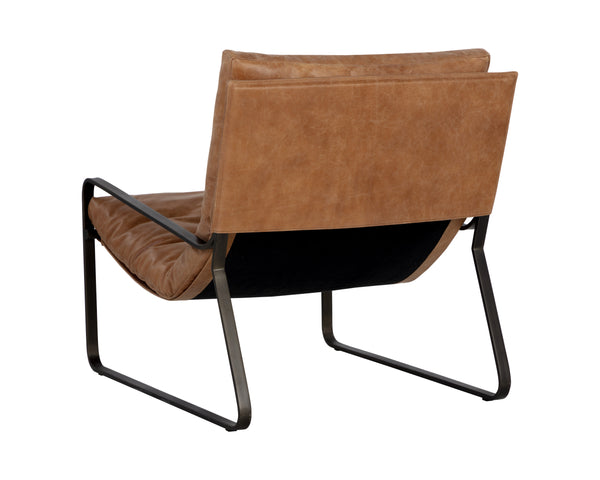 Zancor Lounge Chair  Gunmetal