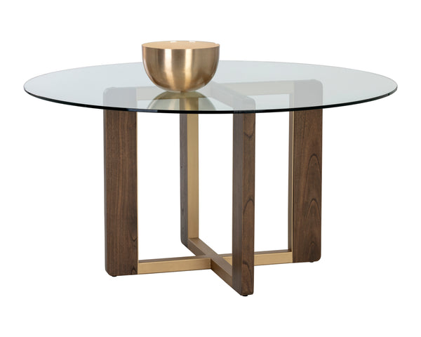 Rejane Dining Table Base  Gold