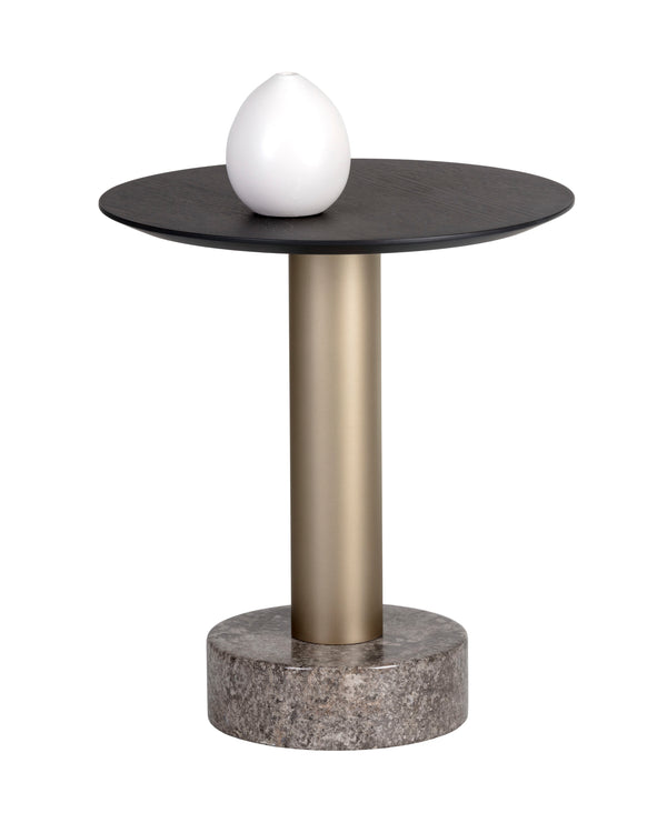 Monaco End Table  Gold