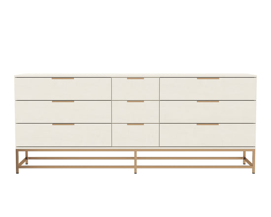 Rebel Dresser Large  Champagne Gold