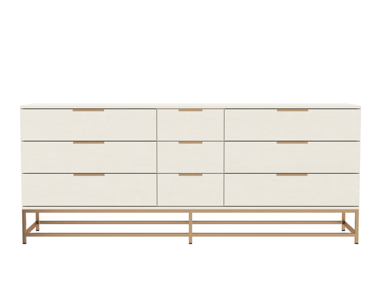 Rebel Dresser Large  Champagne Gold