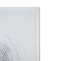 Galaxy  48" X 48"  White Frame