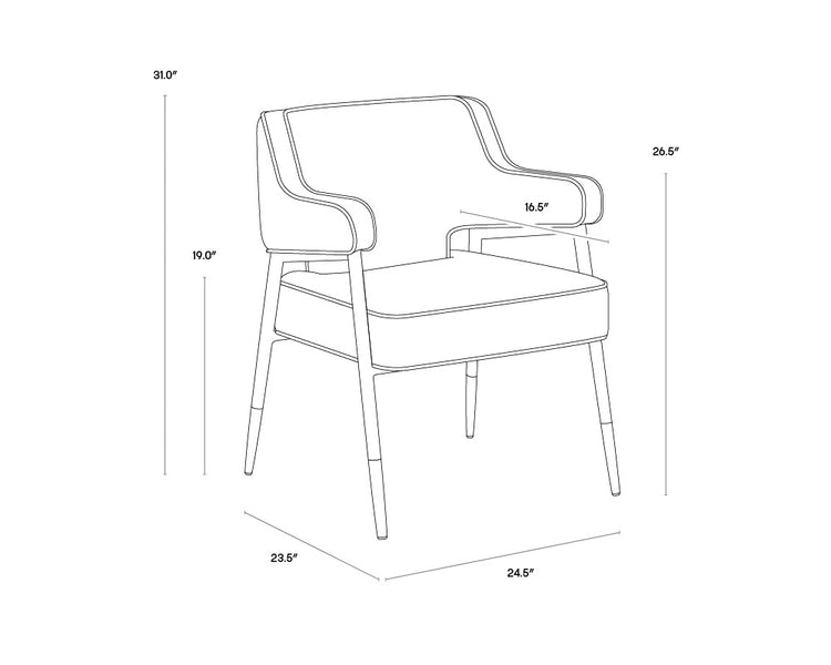 Derome Dining Armchair