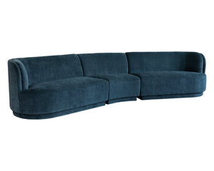 Jaclyn Modular Left Armchair