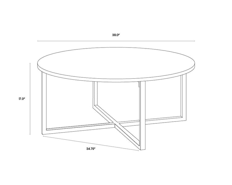 Kiara Coffee Table Round