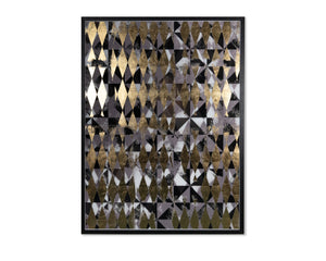 Overprint (Set Of 2)  38" X 48"  Black Frame