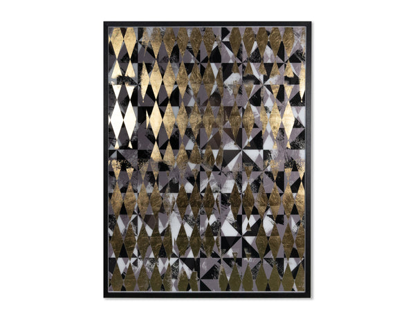 Overprint (Set Of 2)  38" X 48"  Black Frame