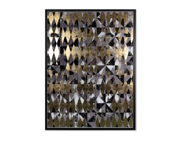 Overprint (Set Of 2)  38" X 48"  Black Frame