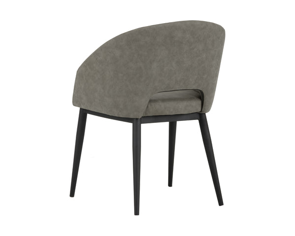 Thatcher Dining Armchair  Black