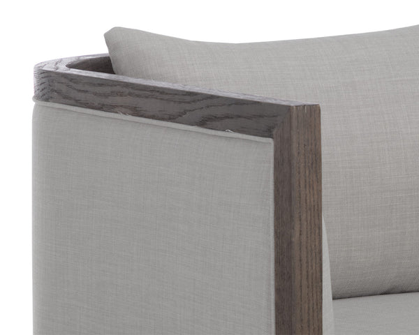 Chloe Lounge Chair  Distressed Brown