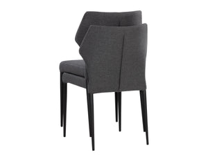 James Stackable Dining Chair  | Set of 2