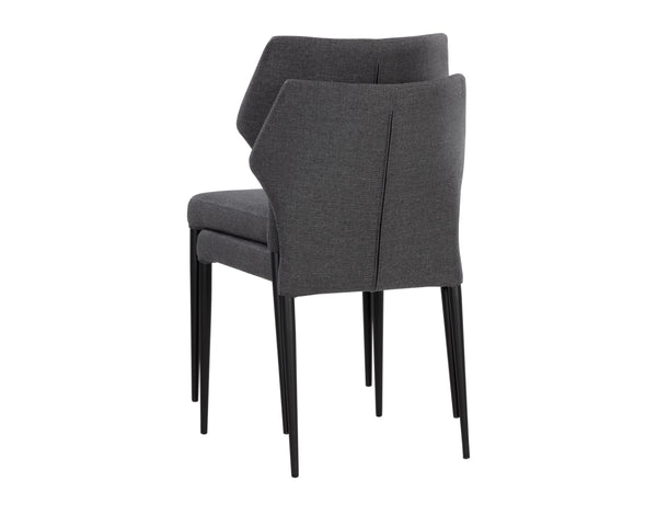 James Stackable Dining Chair  | Set of 2