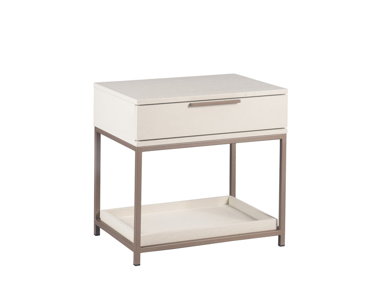 Rebel Nightstand Small  Champagne Gold