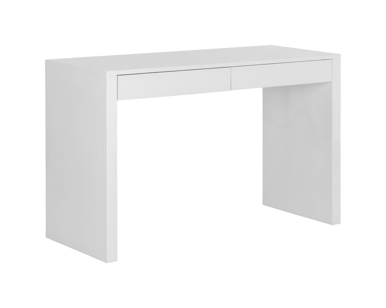 Dutad Desk High Gloss White