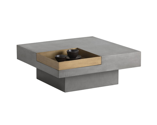 Sunpan Quill Coffee Table Square