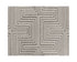 Oslow Handtufted Rug  Beige / Grey  8' X 10'