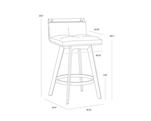 Arizona Swivel Counter Stool