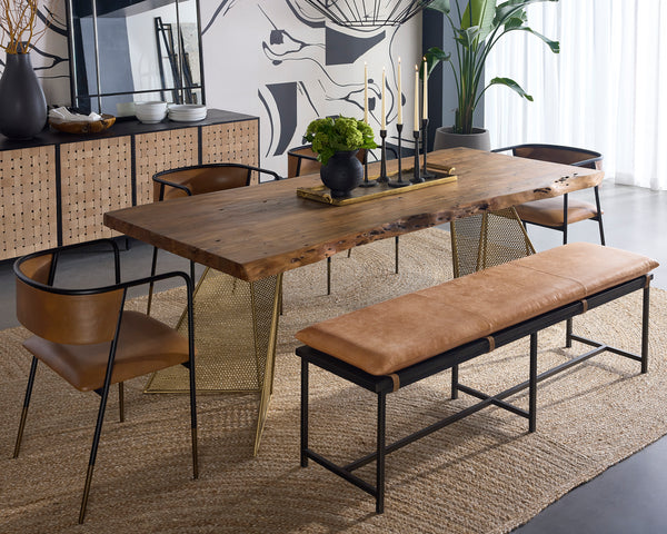 Zancor Bench  Gunmetal